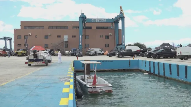 Inaugurato il bacino di varo ed alaggio del porto di Corigliano-Rossano