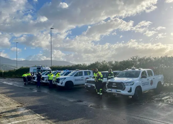 Maltempo, arrivata in Toscana una squadra della Protezione Civile dalla Calabria