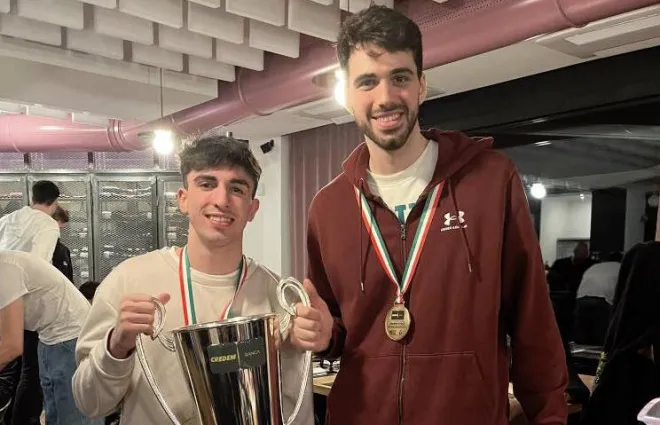Pallavolo: Daniele Lavia e Gabriele Laurenzano conquistano il tricolore con Trentino