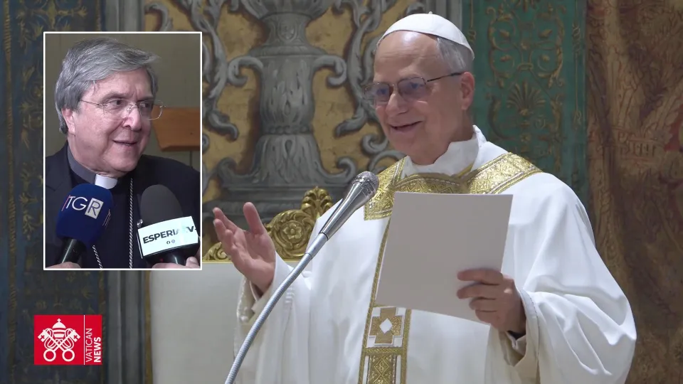 Mons. Savino: «Grati al Signore per averci donato Leone XIV»