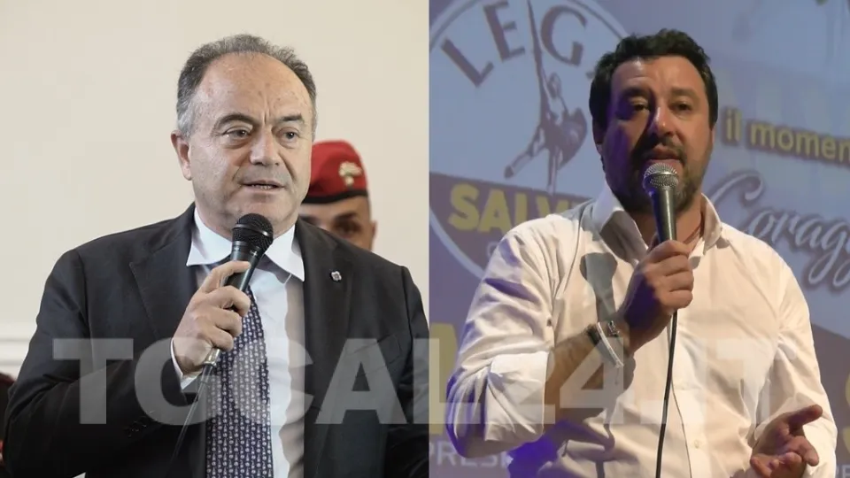 Salvini: «Cordiale e positivo incontro con Gratteri, simbolo della guerra alla ‘Ndrangheta»
