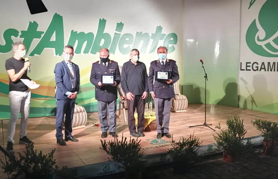 La Questura di Catanzaro premiata da Legambiente per il contrasto alle ecomafie