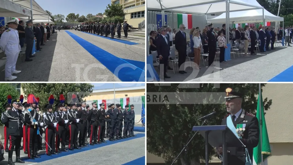 VIDEO | 208° anniversario della fondazione dei Carabinieri: «Capillarità sul territorio e vicinanza alla gente»