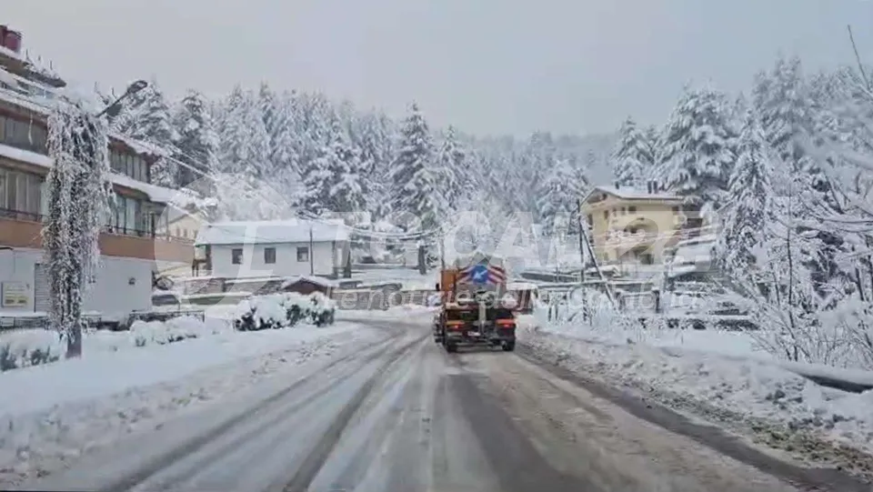 Nevicate abbondanti e temperature in picchiata in Sila