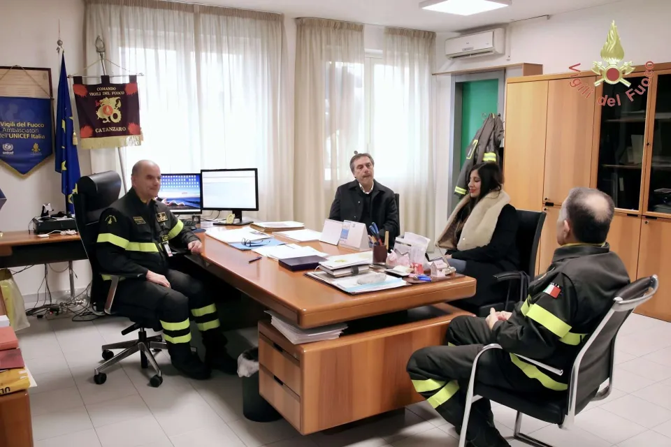Catanzaro ringrazia i VVF per operazioni durante maltempo