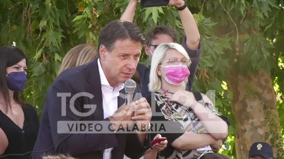Regionali: Amalia Bruni e Giuseppe Conte chiudono a Reggio la campagna elettorale del Centrosinistra