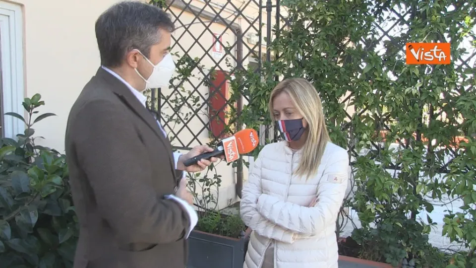 Covid, Meloni: «Mi auguro non ci sia un nuovo lockdown, Italia non può permetterselo» (VIDEO)