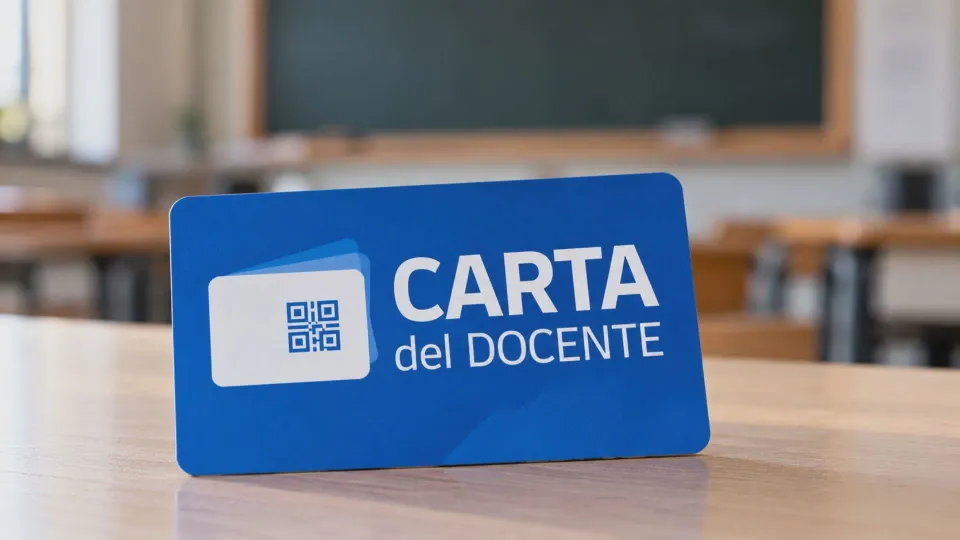Carta del docente, novità in arrivo anche per gli insegnanti calabresi