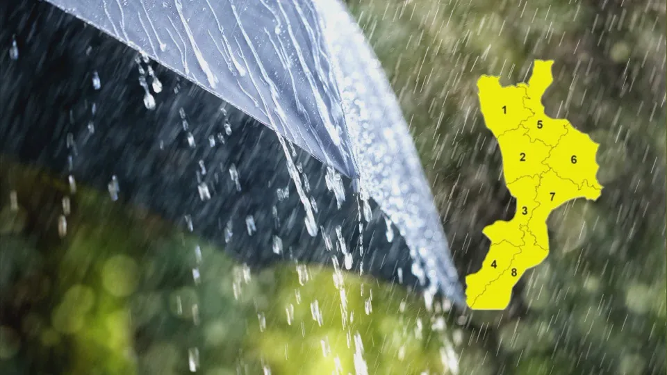 Maltempo, la perturbazione vira a Sud: allerta gialla in Calabria per mercoledì 21 ottobre