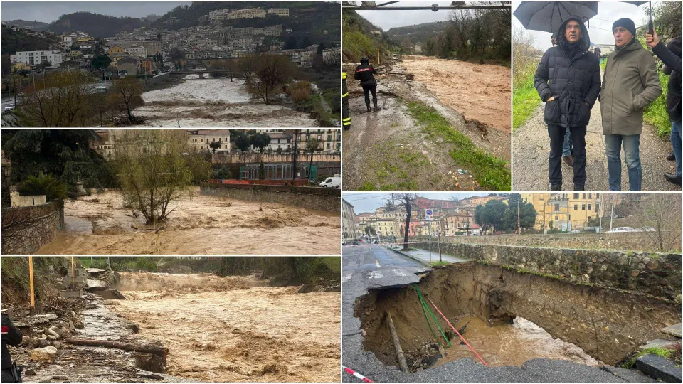 Ondata di maltempo su Cosenza: «Una notte difficile»