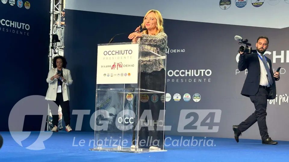 Meloni: "Vittoria Occhiuto riconoscimento dell'azione di buongoverno"