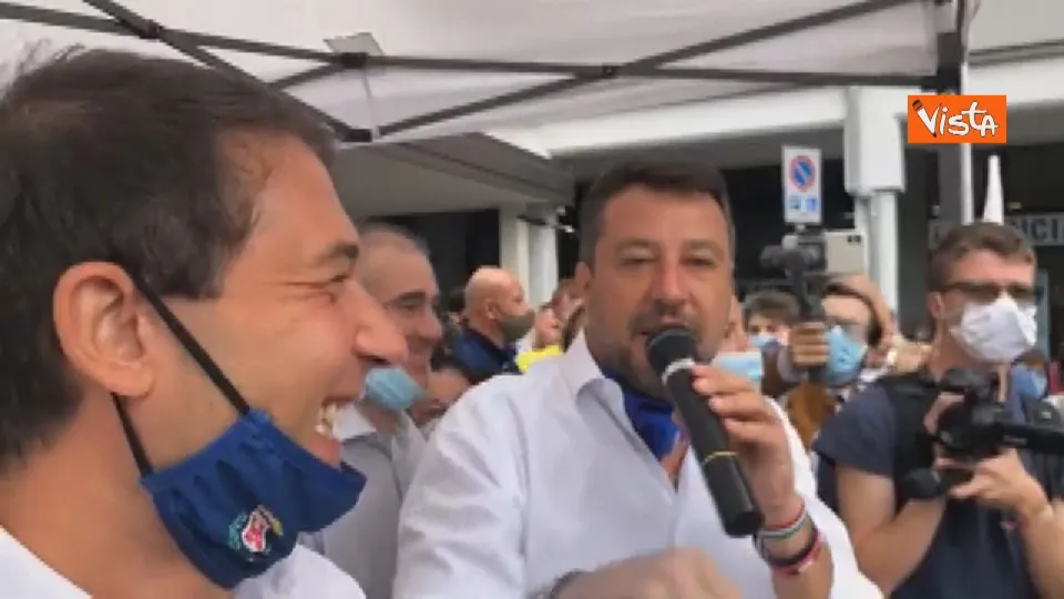 Salvini: «Modello Genova sia utilizzato in tutta Italia» (VIDEO)