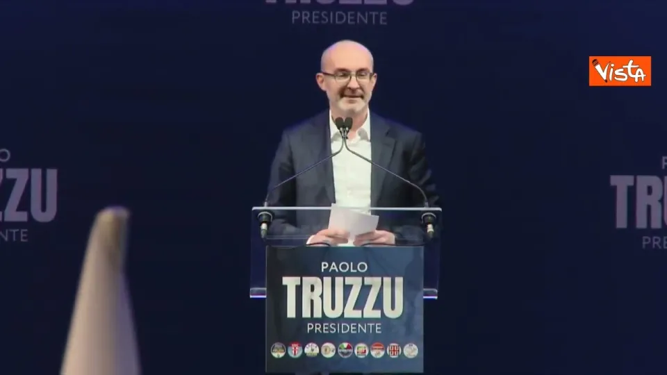 Elezioni Sardegna, Truzzu: "Regione non è cavia per esperimento Pd-M5s"