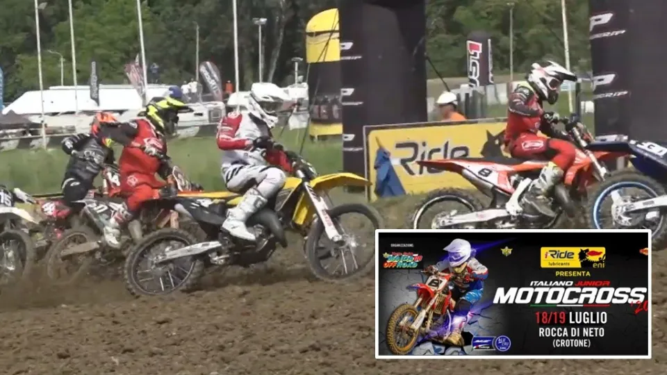 Sport, ai nastri di partenza il Campionato Italiano Junior di Motocross a Rocca di Neto (VIDEO)