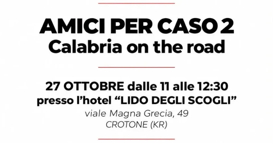 Calabria ancora set cinematografico con Fabrizio Contri e Filippo Tirabassi