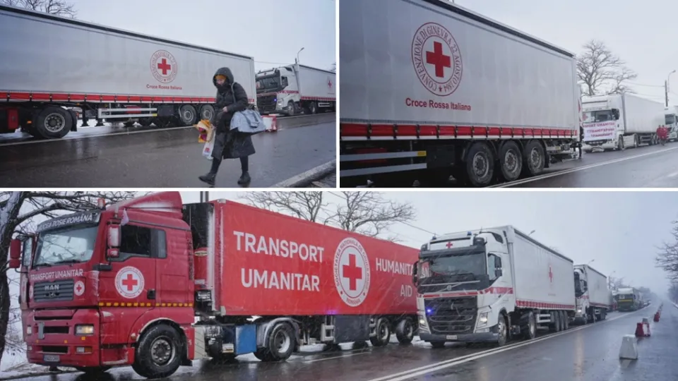 Guerra in Ucraina, arrivati a destinazione i primi aiuti forniti dalla Croce Rossa Italiana