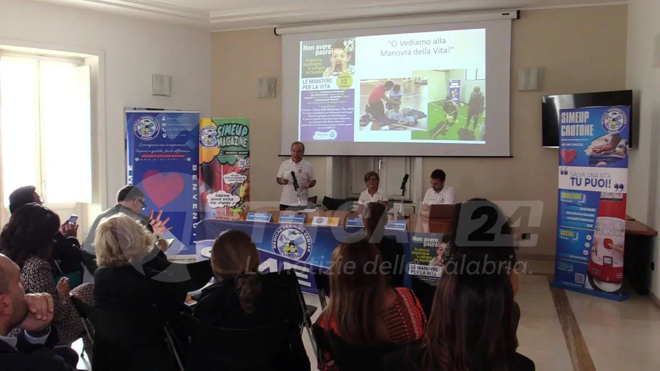 Simeup Crotone: oltre 5.000 persone formate in tecniche salvavita