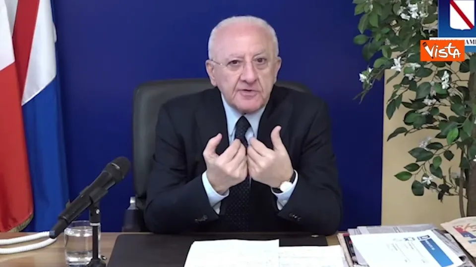 De Luca: "Meloni mi trasforma in primo antagonista del Governo, la ringrazio"