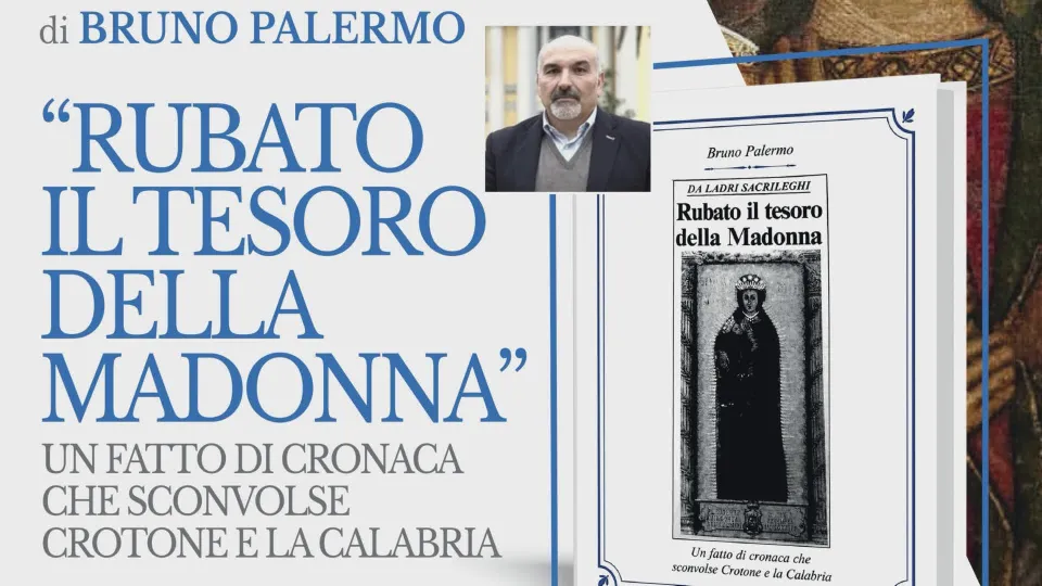 Crotone, il furto del tesoro della Madonna diventa un libro