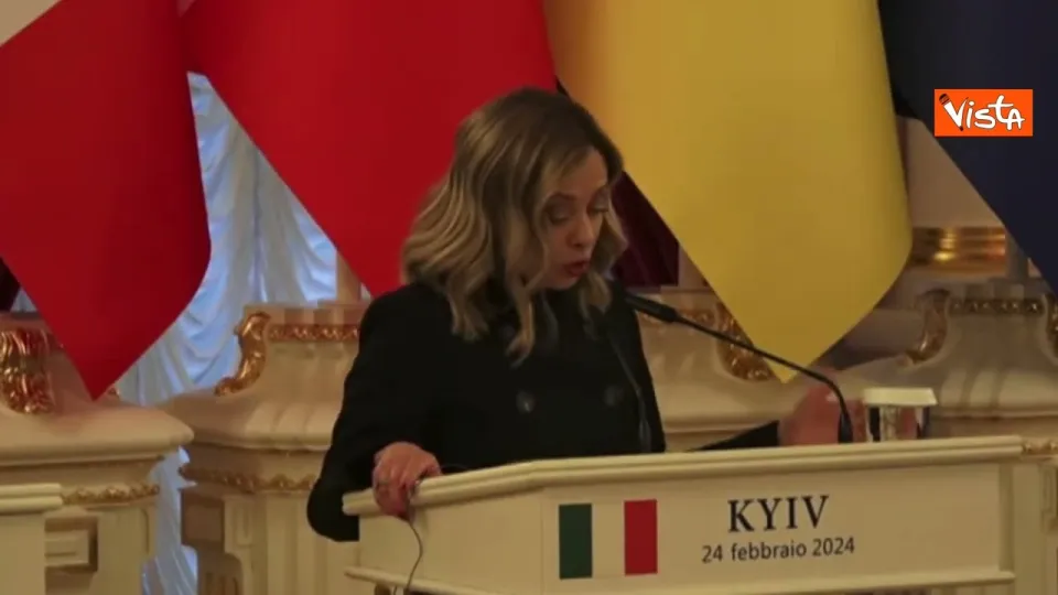 Guerra Ucraina, Meloni: "Pronti a ruolo protagonisti su ricostruzione"