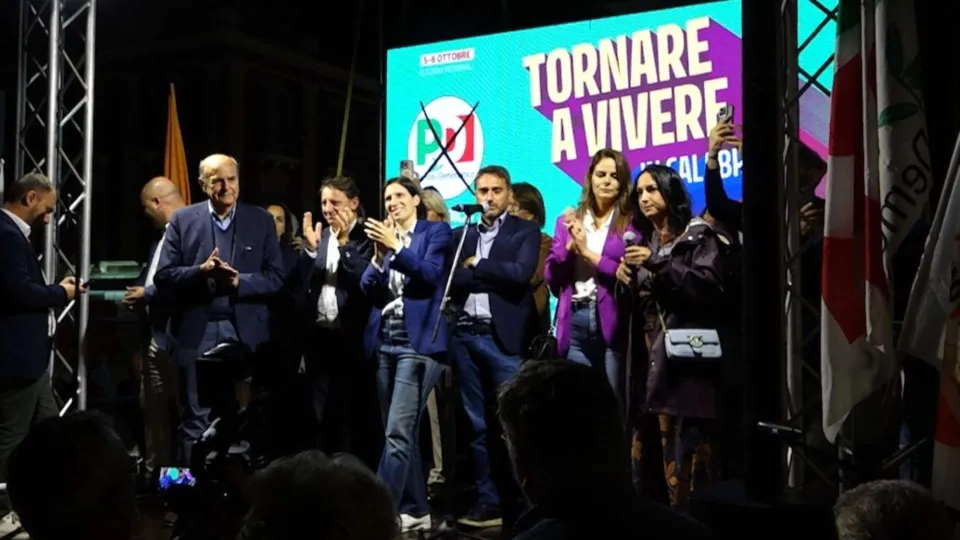 REGIONALI | Schlein e Bersani in piazza per Pasquale Tridico