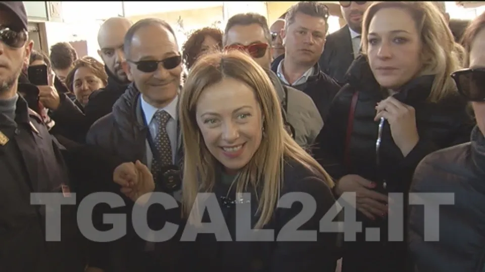 Infrastrutture e turismo, questi i punti su cui la Calabria deve puntare: Giorgia Meloni a Crotone (VIDEO)