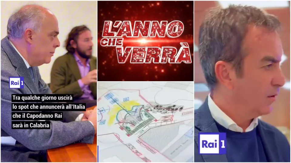 Capodanno Rai a Reggio Calabria: a breve spot in tv e cast