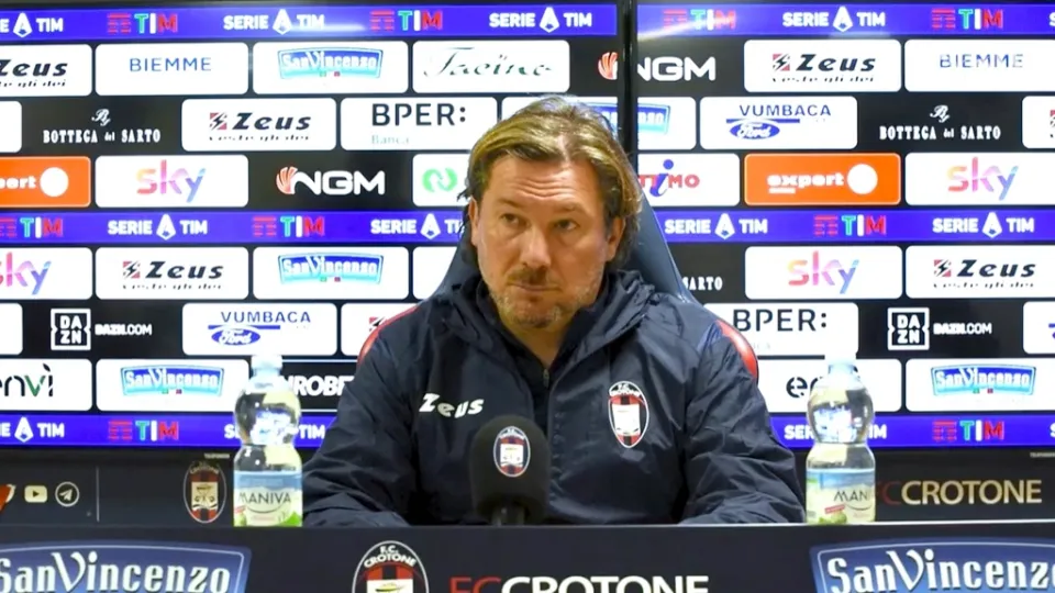 SERIE A | Stroppa (Crotone) alla vigilia della gara ad Udine: «Lotteremo per fare ulteriori punti» (VIDEO)