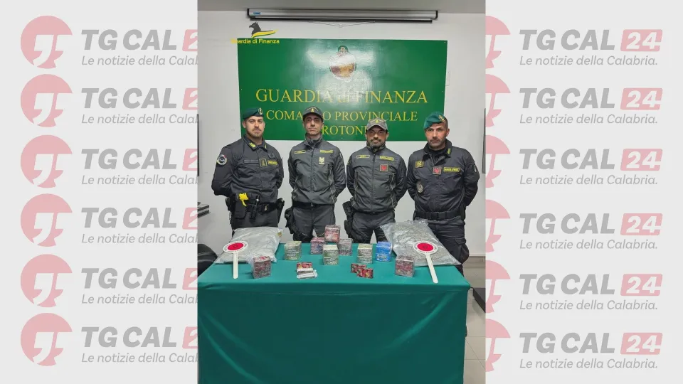 Sequestrati 11kg di droga in un villetta abbandonata a Crotone