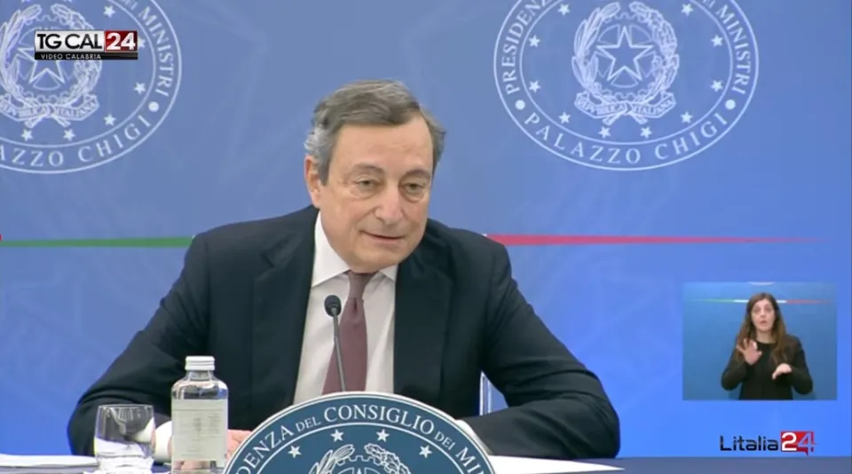 DIRETTA | Nuove norme anti-Covid: la conferenza stampa del premier Mario Draghi (VIDEO)