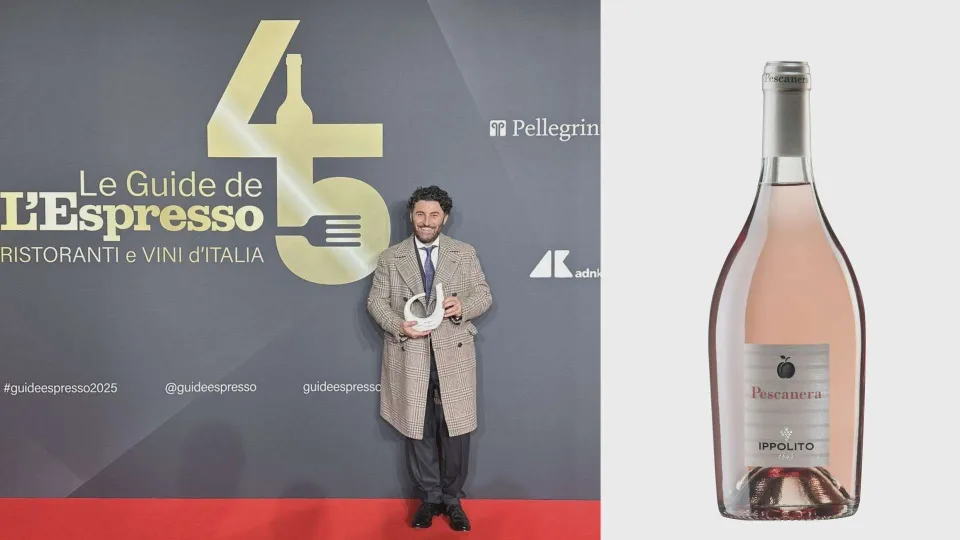 Vini: il "Pescanera" delle Cantine Ippolito 1845 è il miglior rosato italiano