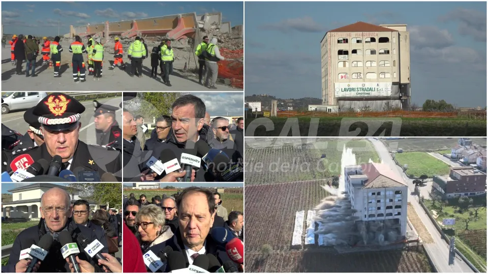 «La Calabria distrugge ciò che la 'ndrangheta ha costruito abusivamente»