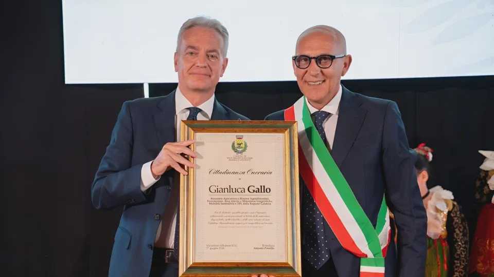 Vaccarizzo, a Gallo cittadinanza onoraria per l’impegno su minoranze