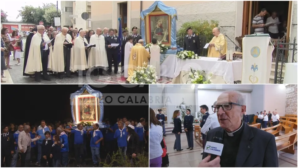 VIDEO | Crotone, torna in presenza la festa della Madonna del Rosario: forte l'attaccamento del quartiere marinaro