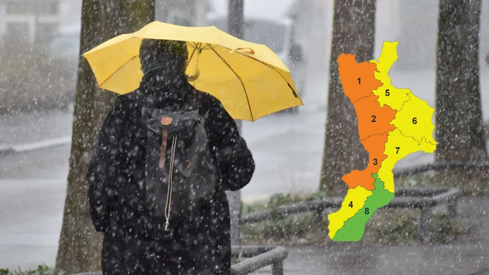 Maltempo: allerta arancione su Tirreno calabrese il 6 febbraio