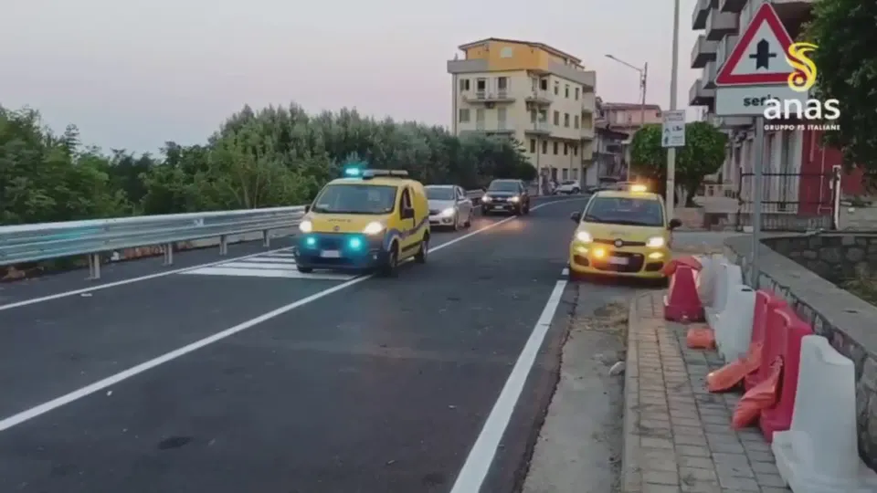 Badolato, riaperta la ss106 dopo i lavori sul ponte del torrente Barone