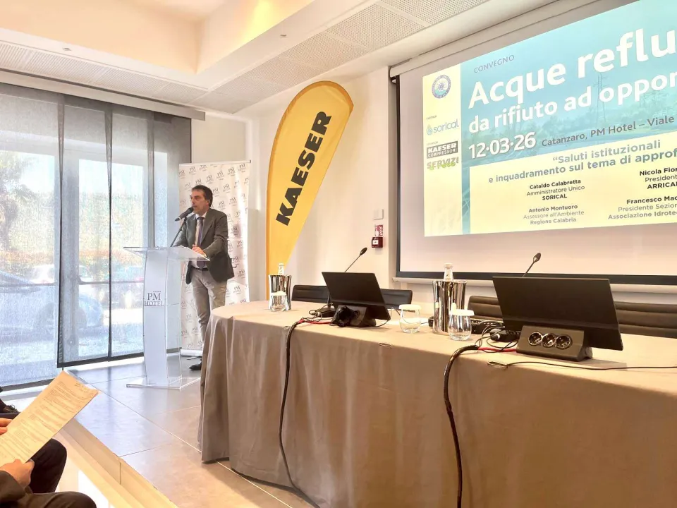 Acque reflue e sostenibilità, Fiorita: da scarto a risorsa per i territori