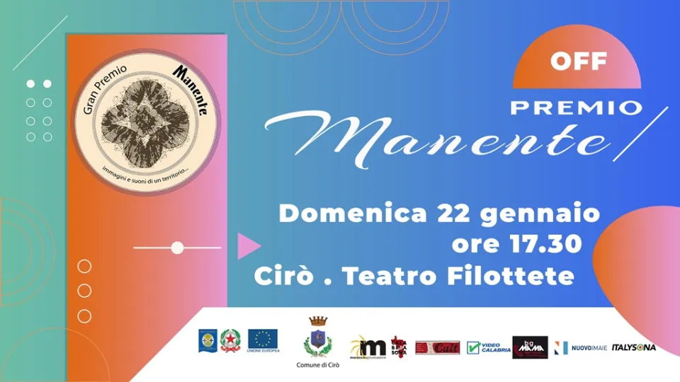 APPUNTAMENTI | Musica, ritorna l'edizione Off del Gran Premio Manente 2023