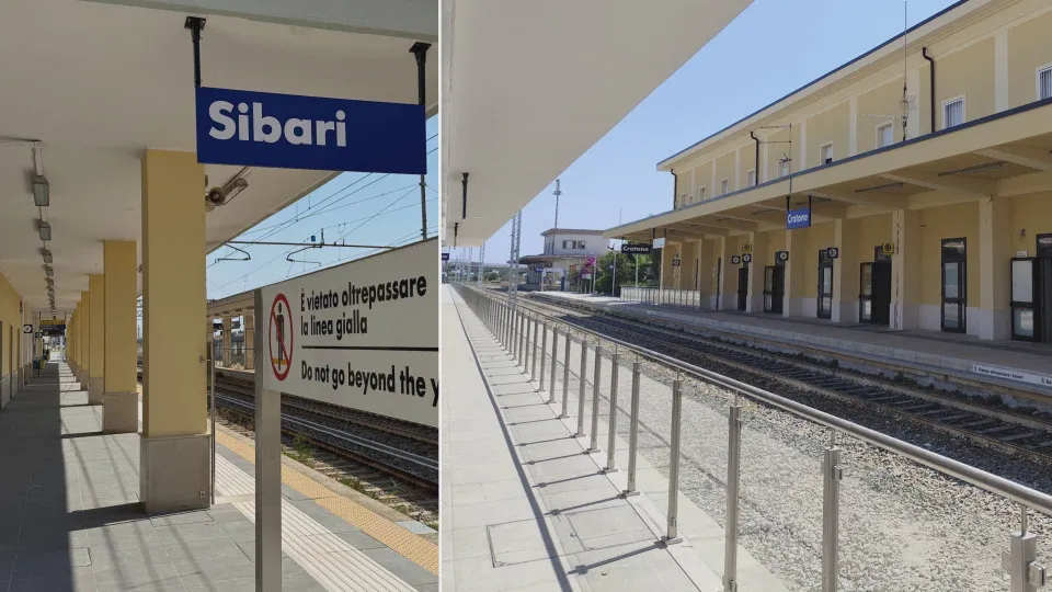 Crotone e Sibari: completati gli interventi di riqualificazione nelle stazioni