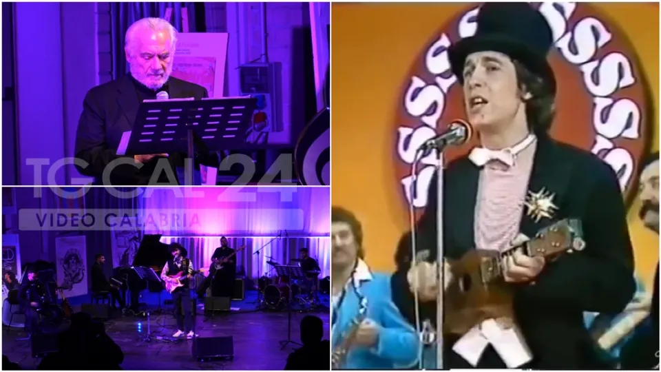 VIDEO | "Io... Rino Gaetano": Giorgio Colangeli ed i Carboidrati portano in scena il cantautore crotonese