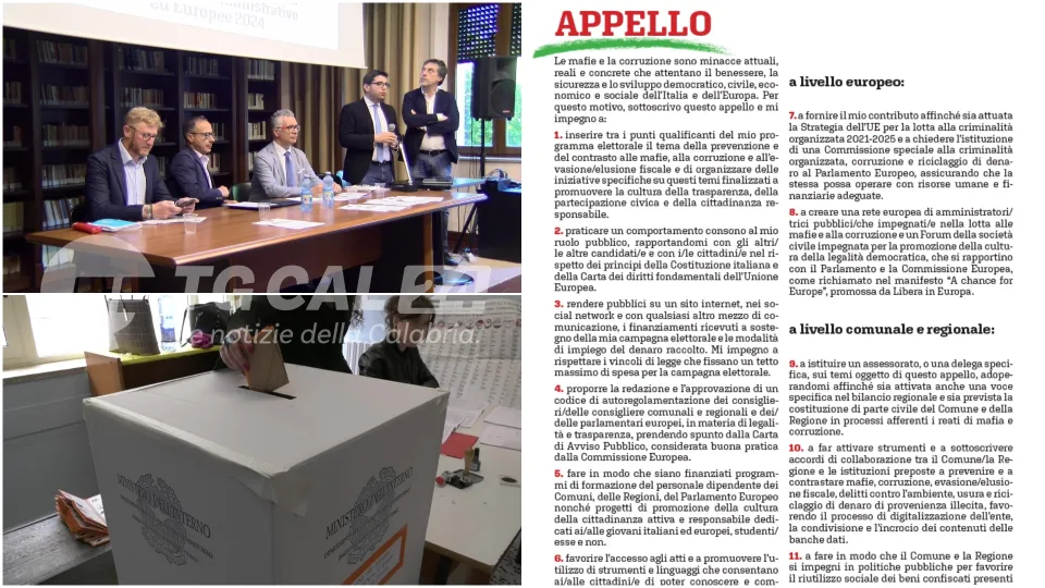 Un concreto impegno antimafia: l'appello di Libera e Avviso Pubblico