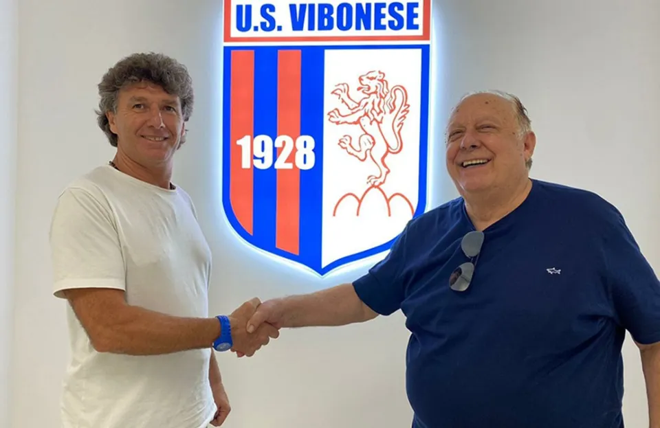 Calcio Serie C, Angelo Galfano è il nuovo allenatore della Vibonese