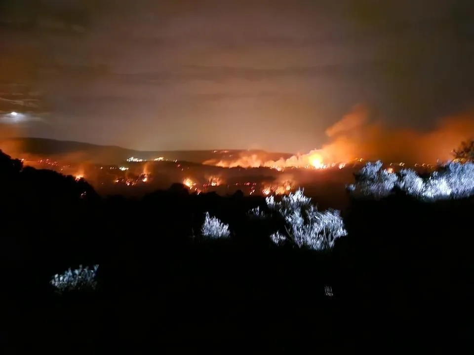 Incendio a Bagnara Calabra: parzialmente rientrata l'emergenza