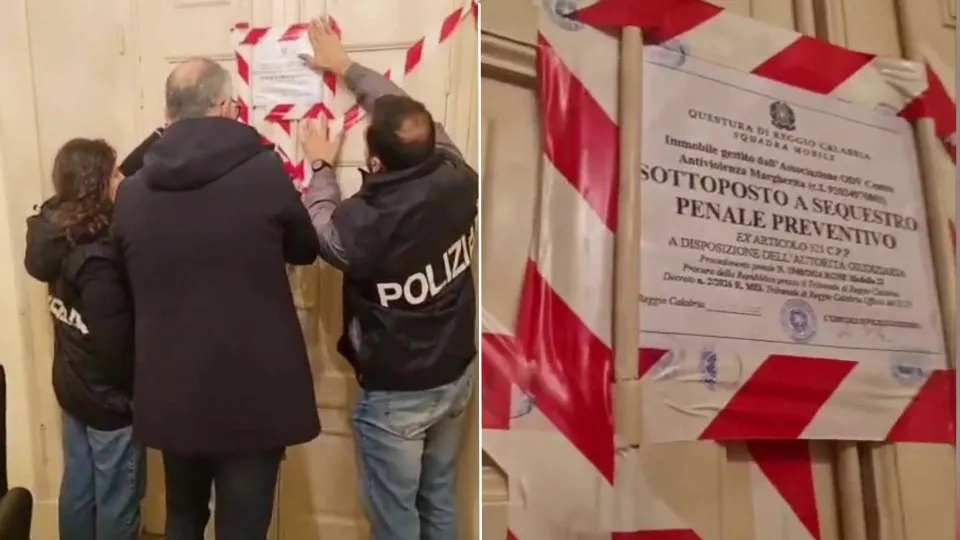 Finse il suo rapimento: sequestrato il centro antiviolenza che gestiva