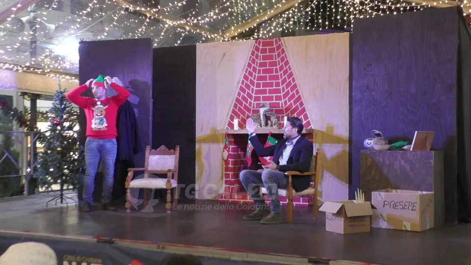 Pupa e Calabretta in scena con la vera storia di Babbo Natale
