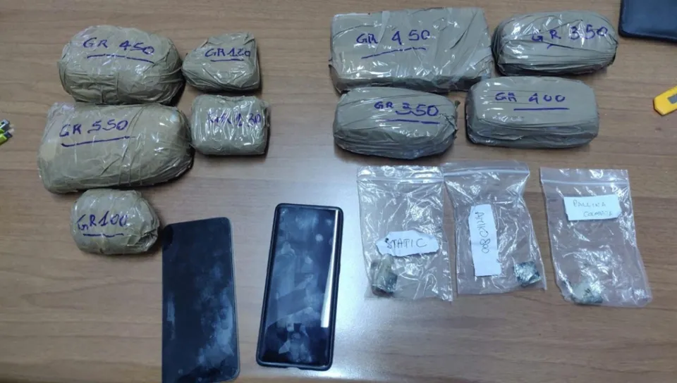 Traffico di droga sulla ss 106: arrestati due uomini e sequestrati 3 kg di eroina