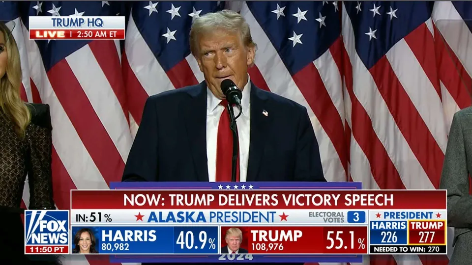 Donald Trump è il 47° presidente degli Stati Uniti d'America