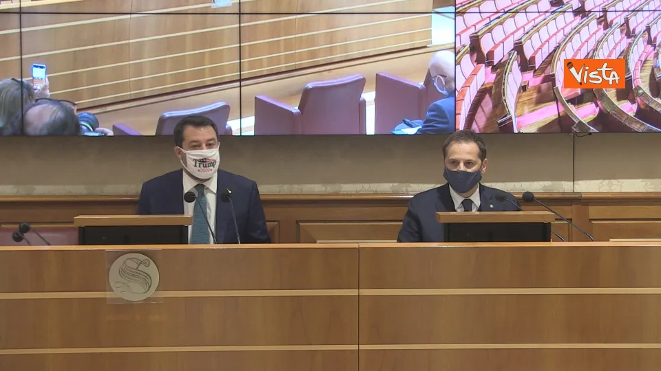 Coronavirus, Salvini: «Lockdown sarebbe la fine, non solo fallimento Governo» (VIDEO)