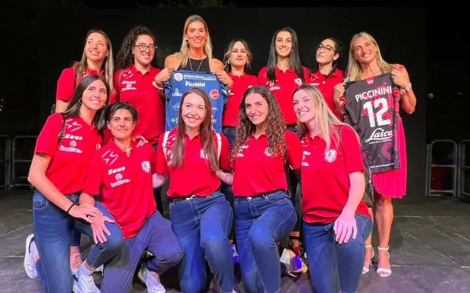 La star del volley Francesca Piccinini madrina della Pallavolo Crotone 22/23