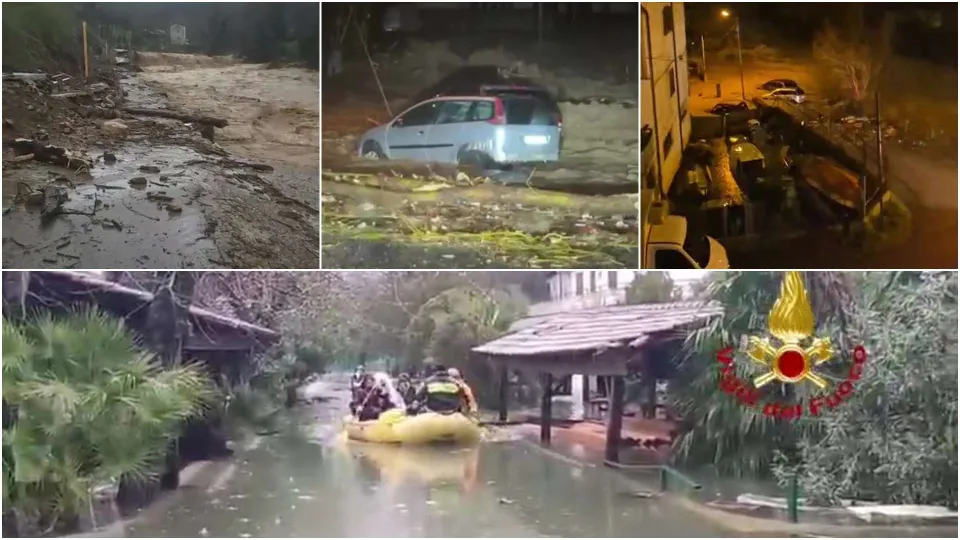Maltempo in Calabria, ciclone Nils: situazione in evoluzione